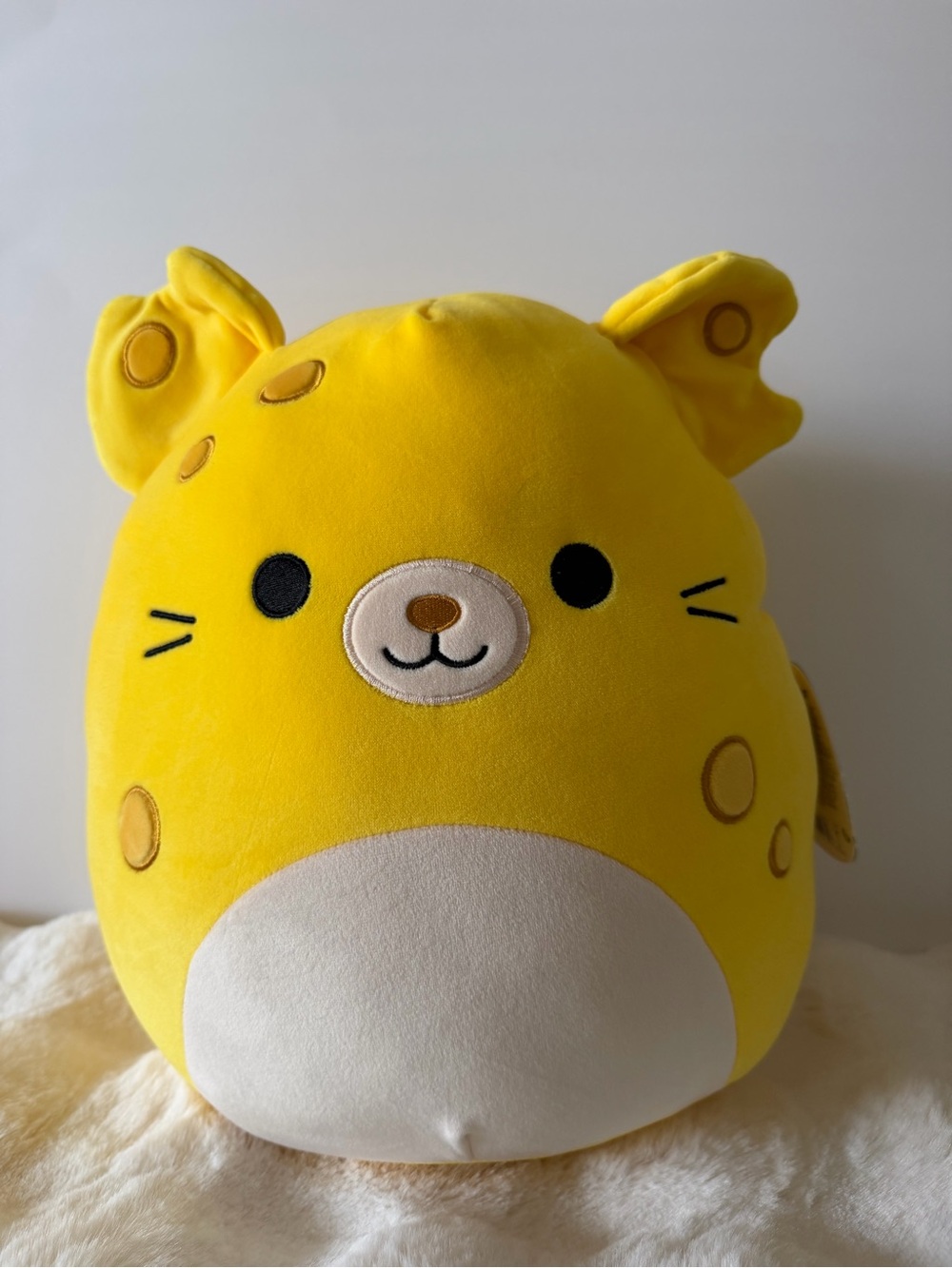 Squishmallows Yellow Plush Animal Pillow - NWT